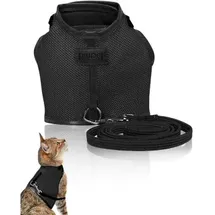 PiuPet PiuPet® Katzengeschirr Fritz schwarz S