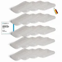 Novaliv Aufbewahrungsbox - (20 St), Deckel weiß
