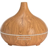 Meross Smart Wi-Fi Essential Oil Luftbefeuchter/Bedufter ligth wooden grain (MOD150)