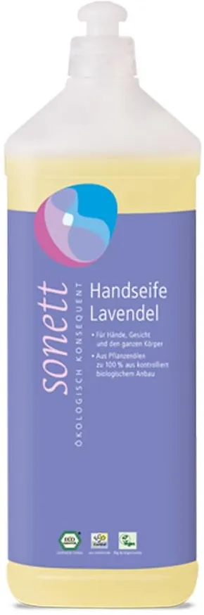 Sonett Handseife - Lavendel Nachfüllflasche 1000ml Seife 1 l