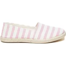 Gottstein Camping Linen Espadrilles Mit Kautschuksohle, Aus recyceltem Leinenstoff, Für Drinnen als auch für Draußen - Rosa - 40