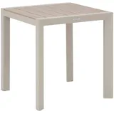 Hespéride Gartentisch 2-Sitzer 2 x 70 x 75 cm Beige/Grau
