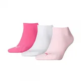 Puma Sneaker Socken Gr. 35 - 49 Unisex für Damen Herren Füßlinge 422 - pink lady, 39-42