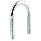 schellendirekt Rundstahlbügel mit langen Schenkeln, W3 verzinkt, Lichte Weite:202 mm