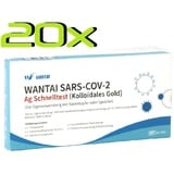 Wantai® SARS-COV2 Laien Antigen-Schnelltest Lolly Lutsch, Speichel Nasentest 20x