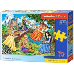Castorland Princesses in Garden, Puzzle 70 Teile