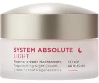 ANNEMARIE BÖRLIND SYSTEM ABSOLUTE Crème de Nuit Régénératrice Light 50 ml