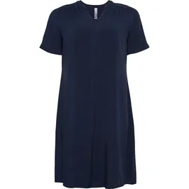 sheego Etuikleid Blau 44