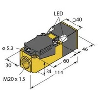 Turck Sensor NI40U-CP40-FDZ30X2