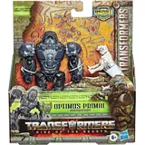 Transformers Beast Alliance Beast Weaponizers 2er-Pack Optimus Primal - Grau/Weiß