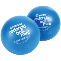 Togu Redondo Ball Mini 2er-set (das Original) Gymnastikball, Pilates Ball, Trainingsball, Übungsball, blau,