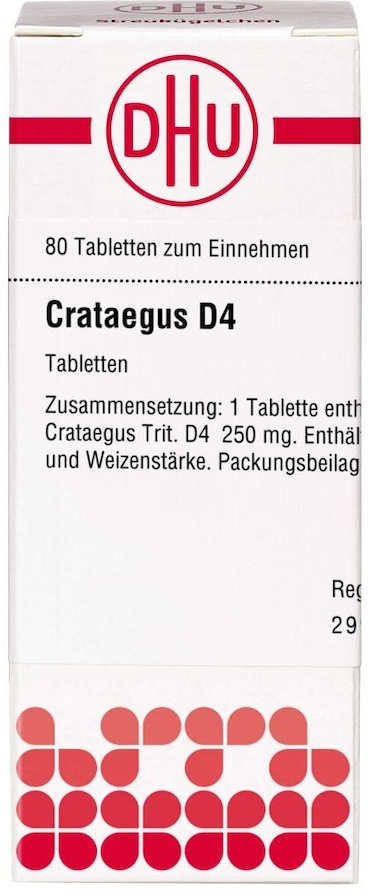 DHU CRATAEGUS D 4 Tabletten Zusätzliches Sortiment