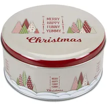 stadter Städter Gebäckdose Yummy Christmas ø 16,5 cm/H 8 cm