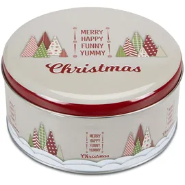stadter Städter Gebäckdose Yummy Christmas ø 16,5 cm/H 8 cm