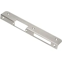 Orno Schließblech Einfach Symmetrisch Kurz Vernickelt (links 32,5/227,5/2 mm)