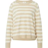 s.Oliver Oversized Strickpullover aus Viskosemix Beige/Creme 38