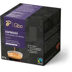 Qbo Espresso Cafezinho DO Brasil - 27 Kapseln - Intensität: 8/10