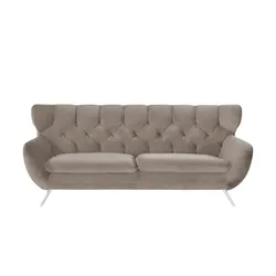 pop Sofa  Caldara ¦ beige ¦ Maße (cm): B: 225 H: 94 T: 95