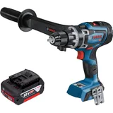 Bosch Professional Akku Bohrschrauber 18 V 150 Nm Brushless + 1x Akku 5,0 Ah - ohne Ladegerät