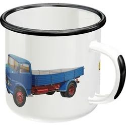 Emaille-Becher Mercedes-Benz Truck Models