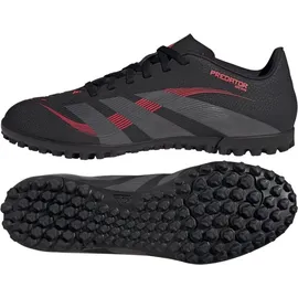 adidas Predator Club TF Herren core black/grey four/lucid red 44 2/3