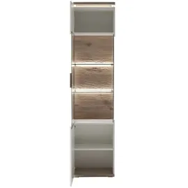 Uno Vitrine Parez 50 x 38 x 208 cm Weiß
