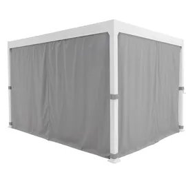 Konifera Pavillon Palma 3,94 x 2,44 m inkl. 8 Seitenteile Weiß