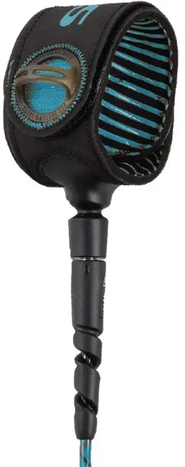 FCS 6 FREEDOM HELIX COMP Leash 2026 tranquil blue/black
