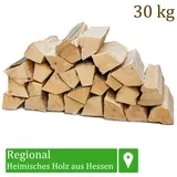 (0,97€/1kg) Brennholz Kaminholz Holz 30kg Ofen Kamin Kaminofen Grill Buche 25cm