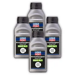 4x 500ml LIQUI MOLY 21161 Bremsflüssigkeit Bremsflüssigkeit DOT 5.1 Brake Fluid