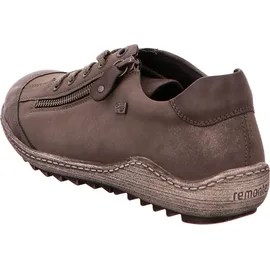 REMONTE Schnürschuh, in Metallic-Optik