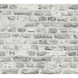 A.S. Création Vliestapete Backstein Tapete 10,05 m x 0,53 m Made in Germany