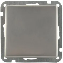 Unitec Aus-Wechselschalter edelstahl edelstahl, Serie Imola