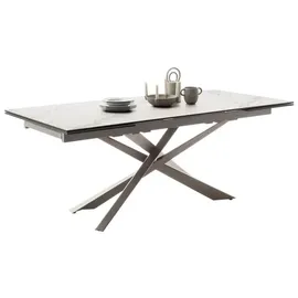 MCA Furniture Tesero 200 x 76 x 95 cm creme marmoriert