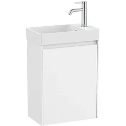 Roca Ona Waschtischunterbau 45 cm mit 1 Tür A857595509, Badmöbel,