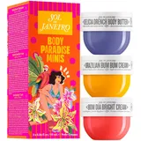 Sol de Janeiro Body Paradise Minis: Mini-Körperpflege-Trio, 3 x 25 ml Körpercremes