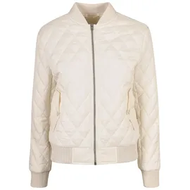 URBAN CLASSICS Diamond Quilt Nylon Steppjacke White Sand 5XL