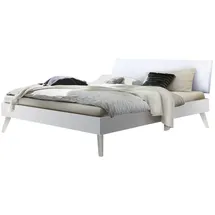 Hasena Bett Pesaro 100 x 200 cm Holz Weiß