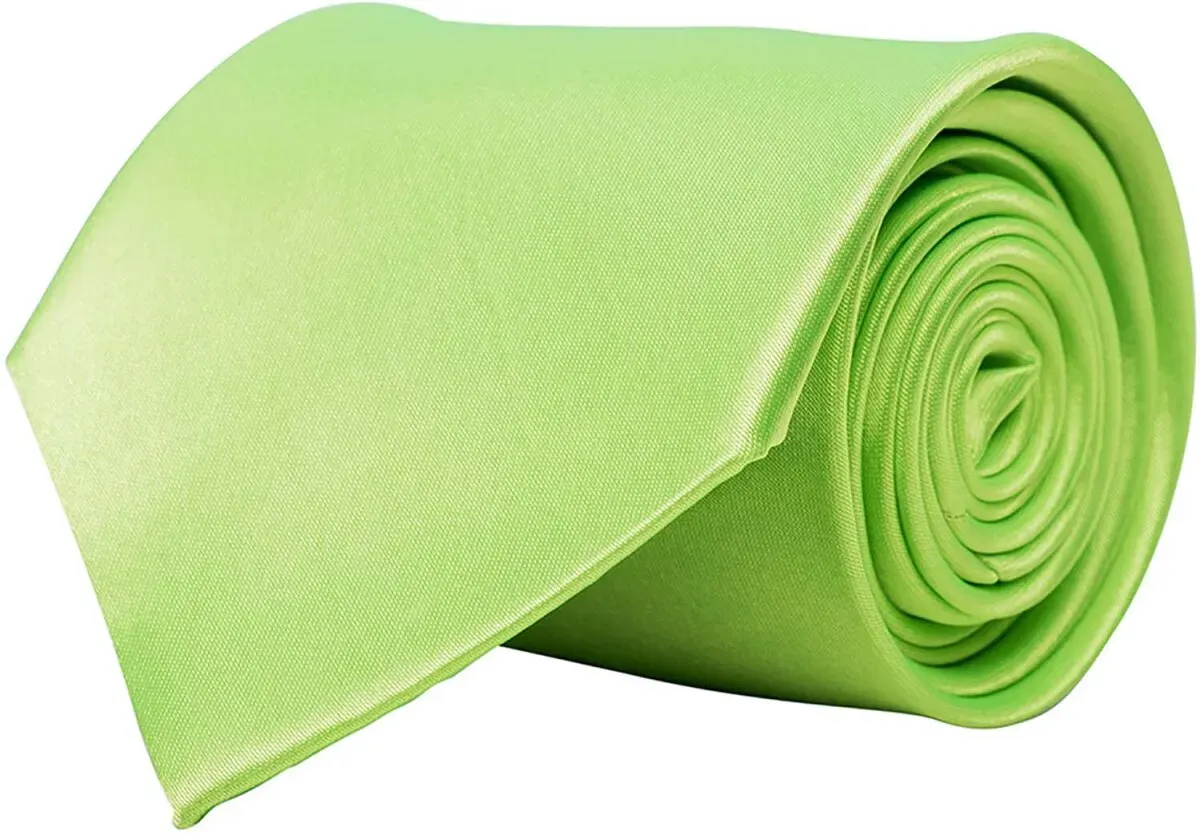 Korntex Unisex Klassische Krawatte KXTIE8 lime green one size