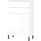Germania Kommode »Salinas« - 60x34x97cm - weiß - Holz