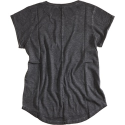 Rokker Calavera Damen T-Shirt, grau, Größe M
