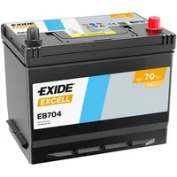 Exide Excell 70ah 540a Eb704 Batteriestarter - Multicolor -