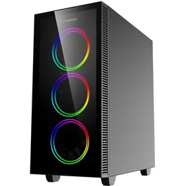 gamemax Gaming-PC MegaDeal Draco XD 2693 27" LED AMD Ryzen 5 5500 4,0 GHz 16 GB RAM 1 TB SSD RTX 5060 Windows 11