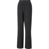 Puma Modest Activewear Wide Leg Pant, Frauen Gestrickte Hosen, Puma Black, 521789