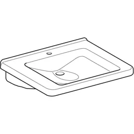 Geberit Dejuna Waschtisch 65 x 55 cm (128667000)