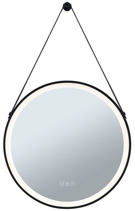 Paulmann - Mirra LED Illuminated Mirror IP44 Dim. Black/Mirror Paulmann