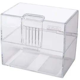 Herlitz Karteikasten A8 Transparent 1 St.