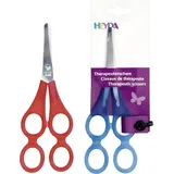 Heyda Therapeutenschere blau oder rot 17,0 cm