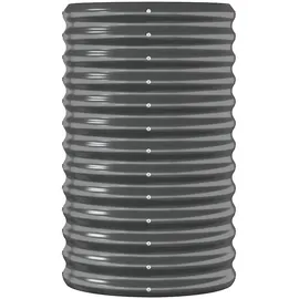 vidaXL Hochbeet Pulverbeschichteter Stahl 260 x 40 x 68 cm Anthrazit