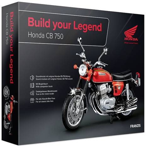 Franzis Verlag Honda CB 750 67215 Bausatz ab 14 Jahre Box